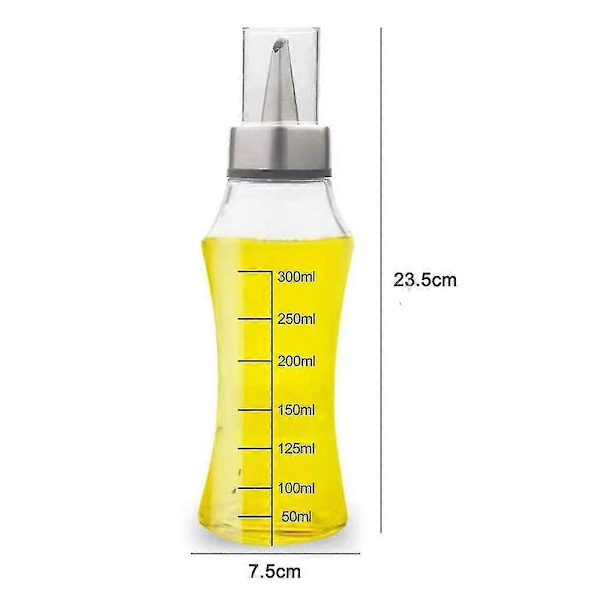 400 ml olivenoliebeholder Premium eddike-/oliedispenser rustfrit stål