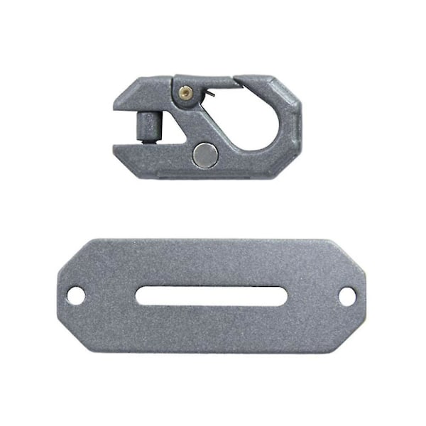 Rc 1/10 1/8 Klatrebil Vinsj Metall Wire Guide Vinsj Rekkverk For Trx4 Km4 Scx10, grå