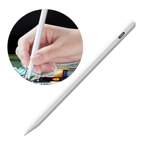 Stylus Penna Magnetisk Handflatavvisning Typ C Laddning Touch-omkopplare Stylus för IOS Tablet 2018 Eller Högre Version