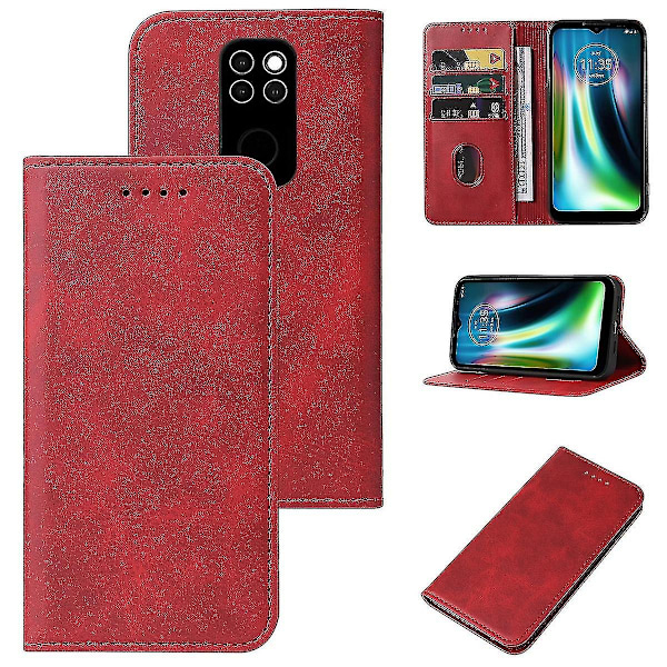 For Motorola Moto Defy 2021 Magnetic Closure Leather Phone Case Hao