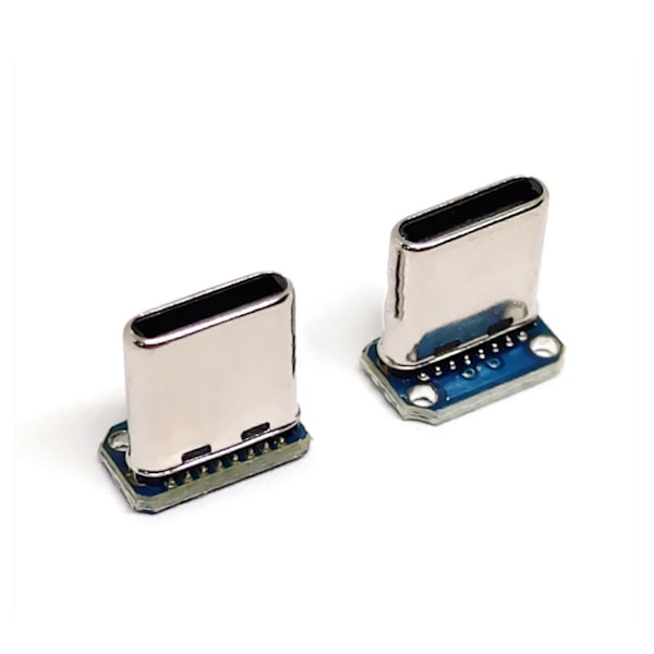 5st 16-pin Typ C Usb-c Hane Typ C Jack Hane Vertikal Patchkort Tillbehör
