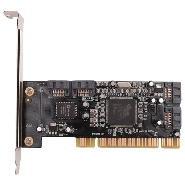 3114 Array Card SATA Udvidelseskort 4-ports Udvidelse PCI til SATA Konverteringskort