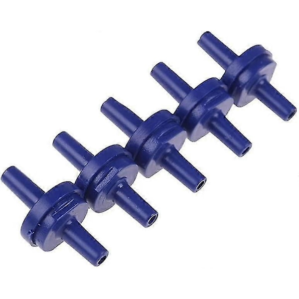 5 st/set Luftpump Envägsventil Akvarium Fisk Vattentank Luftpump