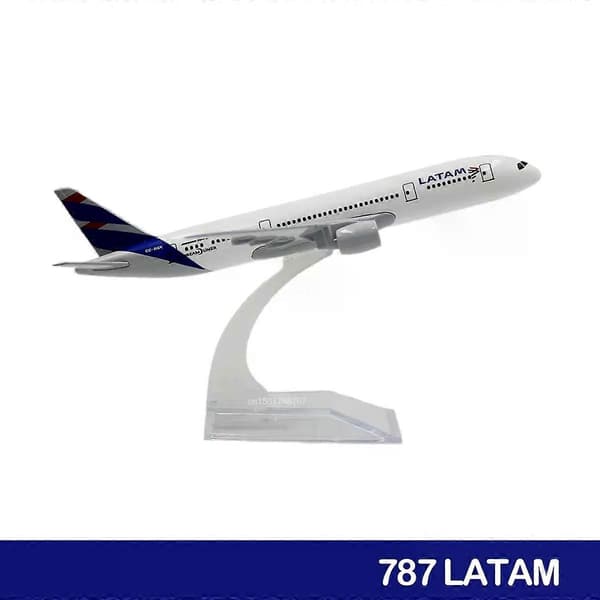 6 tommer 15 CM A380 A350 A330 A320 Concorde Støbt Flymodel Til Gaveindsamling 787 LATAM