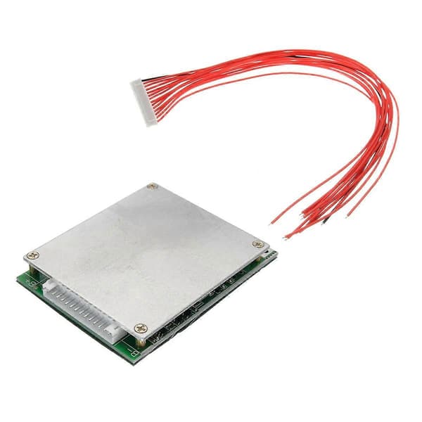13S 35A 48V Li-Ion Litium 18650 Batteriskyddskort Med Cell Bms Pcb Skyddsbalans Inte