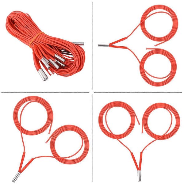 10 stk. /sett 12V 40W Keramisk patronvarmer Varmerør for 3D-printer