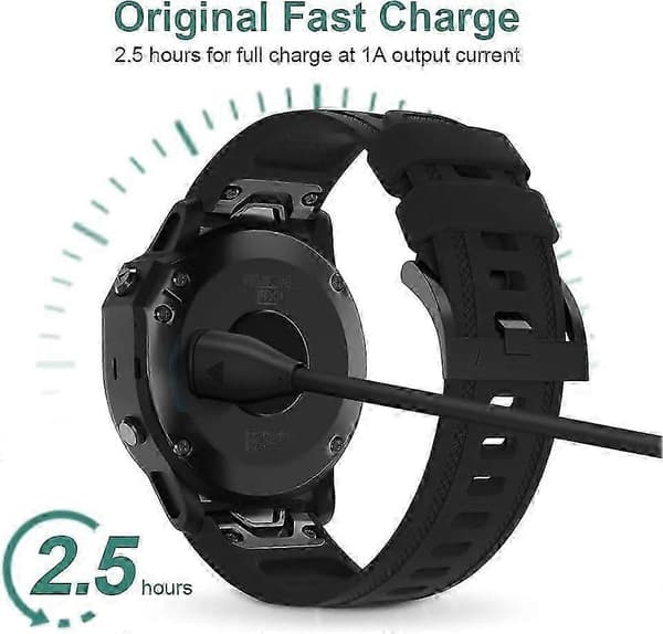 Hurtiglader Garmin Klokker - Universal Lader