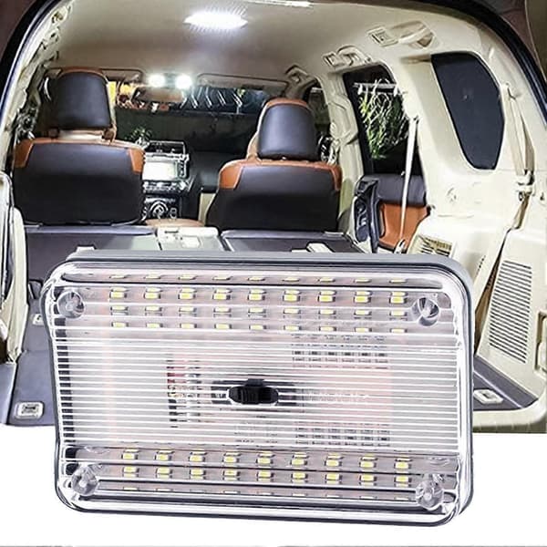 Universal 12V 36 LED Bil Inredning Tak Takläslampa