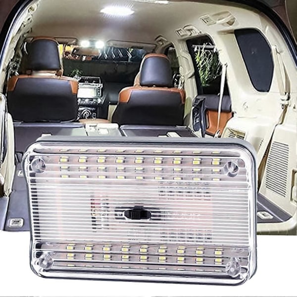 Universal 12V 36 LED Bil Interiør Tak Takleselys Lampe