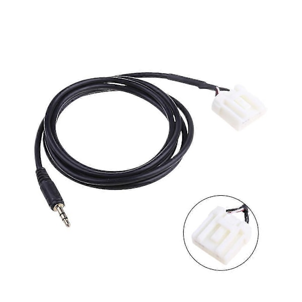 Autosoittimen audio sisääntulojohto-adapteri Mazda 2 3 5 6:lle 3,5 mm:n liittimellä Aux-liitin