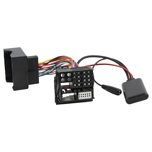 Bil Trådløs o AUX Input Kabel Adapter Bluetooth 5.0 med Mikrofon Erstatning for E46 320i 320ci