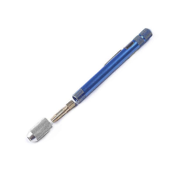 Nyt 21 stk. Mini Mikro-borebits Sæt & Aluminium Håndboremaskine & Etui Til Hobby