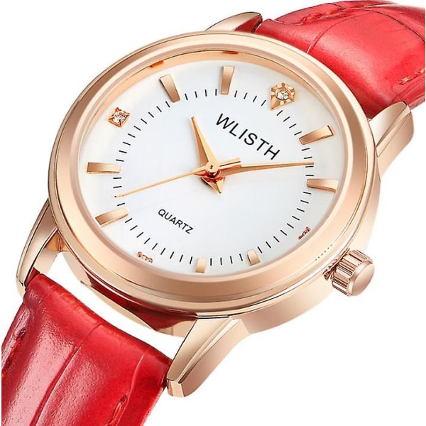 Casual Women's Watches Leather Strap Quartz Watches Wristwatches Birthday Gift Watch