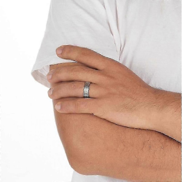 Unisex Atlantisringar i rostfritt stål Silverguld Färger För Kvinnor Och Män LWC