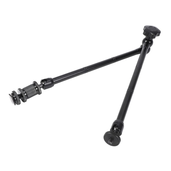 20 tommer Justerbar Artikulerende Friktionsarm Med Hot Shoe Mount For Led Lys Dslr Lcd Monitor