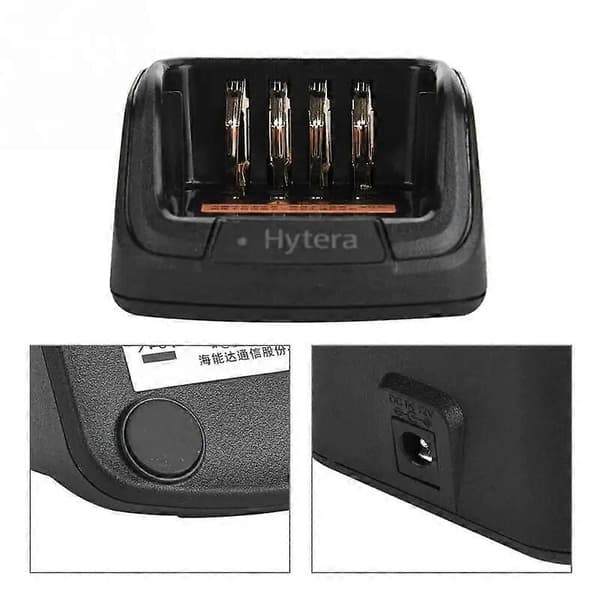 12V DC 1A CH10A07 Laddningsdocka för Walkie Talkie-batteri för Hytera HYT