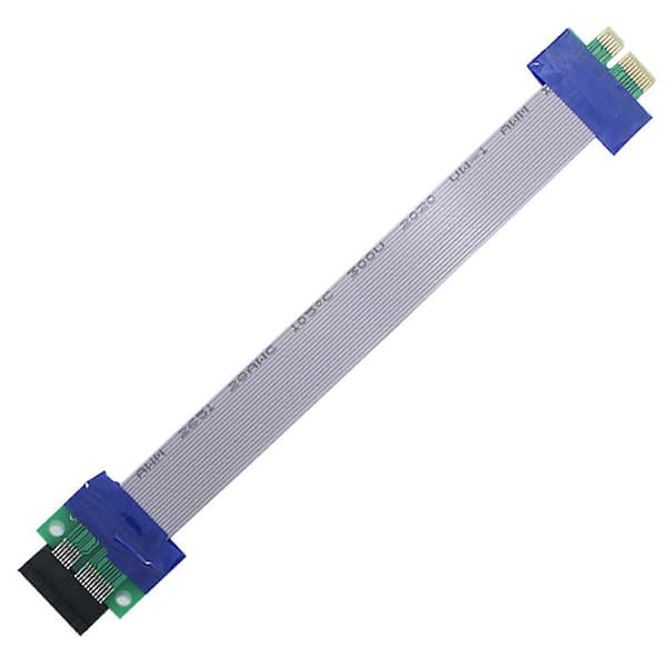 PCI Riser Card Forlængerkabel PCIE 1X til 1X Slot Riser Card Konverter Forlængerkabel Adapter