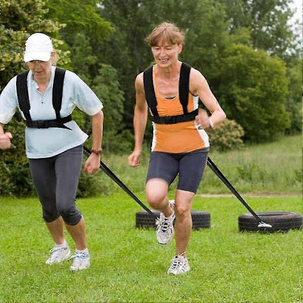 Joustava vastuskuminauha koripalloon ja jalkapalloon - Musta, nopeusvoimaharjoittelu, parantaa voimaa ja ketteryyttä