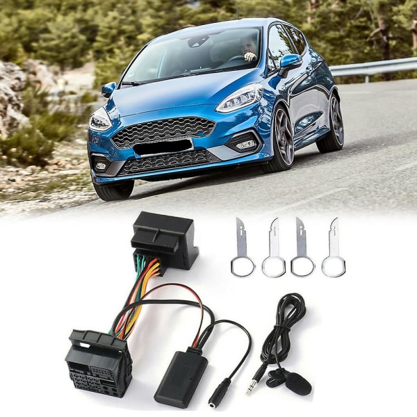 Bil Audio Bluetooth Kabel Adapter til Fiesta Focus Mondeo Kuga 6000cd Radio Musik Stream