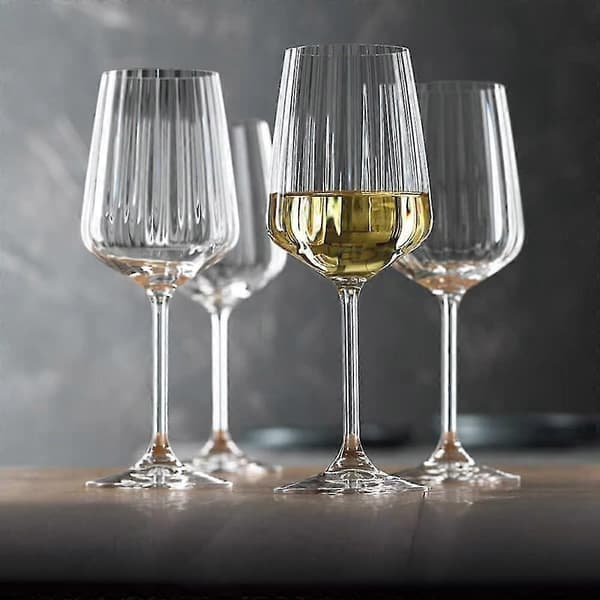 Sett med 4 hvitvinsglass 600 ml