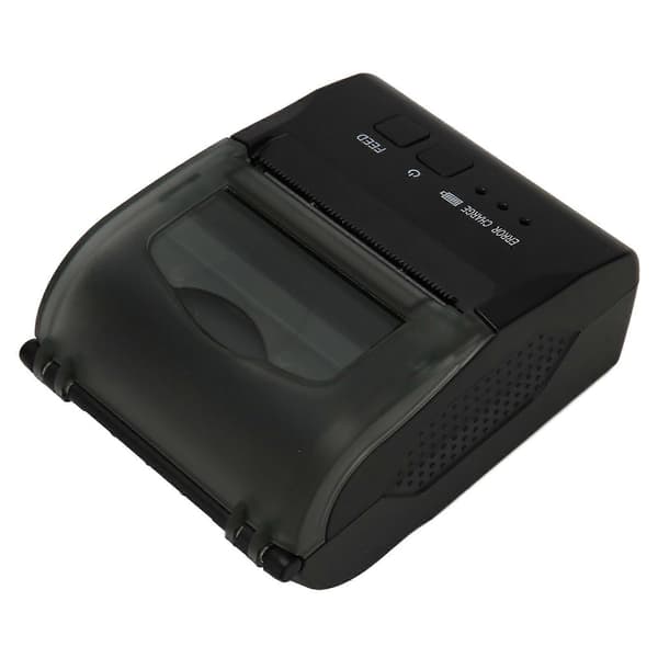 58mm Termisk Printer BT4.0 90mm/s 100km TPH 203DPI USB Interface Forsendelsesetiketprinter til Kontor Restaurant Logistik