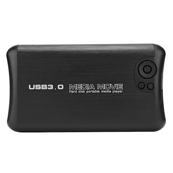 USB3.0 Full HD 1080P Mediaspiller Audio Video Player (AU-kontakt 100-240V) - YM