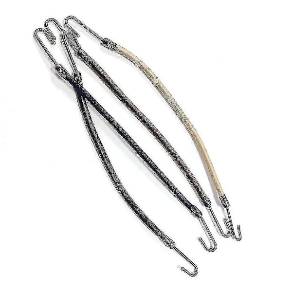 10 st Hårstyling Ponytail Hooks för Kvinnor, Hårklämmor Elastiska Band