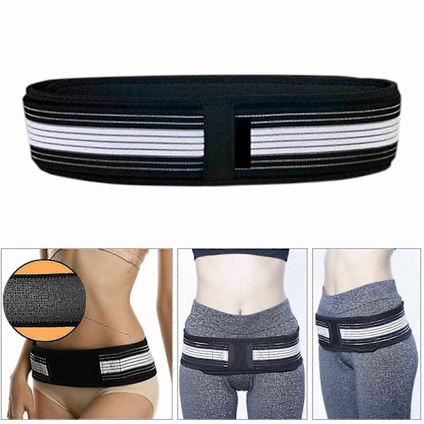 Sacroiliac Si Stödbälte För Kvinnor Och Män Mot Ischias, Bäcken- och Ländryggssmärta - Happy Shopping