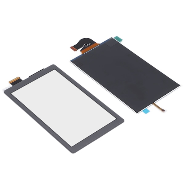 Holdbar LCD-skærmpanel Udskiftning til Switch Lite - Sort