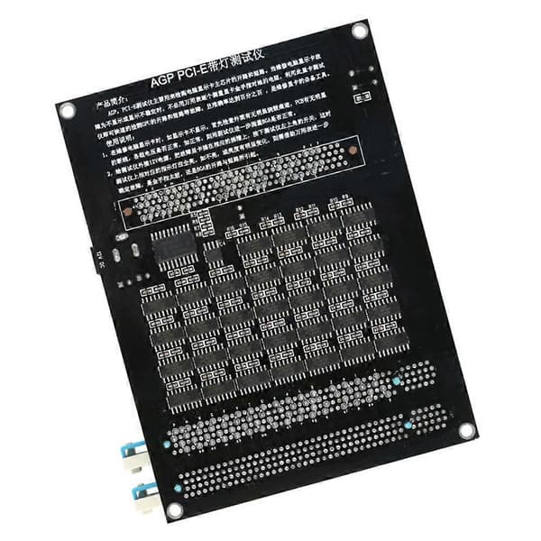 AGP PCI-E X16 Dubbel-Display Bild Videokort Kontroller Testare Grafikkort Diagnostikverktyg