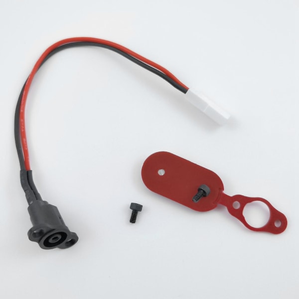 Laderkabel med magnetisk ladeportpluggdeksel for Mijia M365 M365 Pro/ Elektrisk Scooter