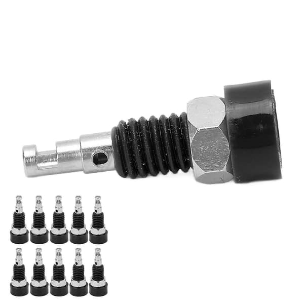 10 stk. 2mm Banan Hunn Jack Socket Connector Adapter Panel Mini Bindepost for Elektronisk Instrument Svart