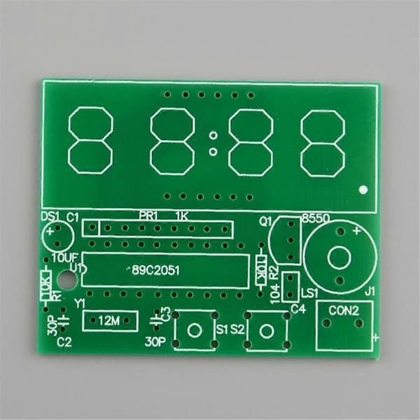 4-cifret digitalt elektronisk ursæt, mikrocontroller digitalt ur, 4-cifret digitalt ursæt, Ele