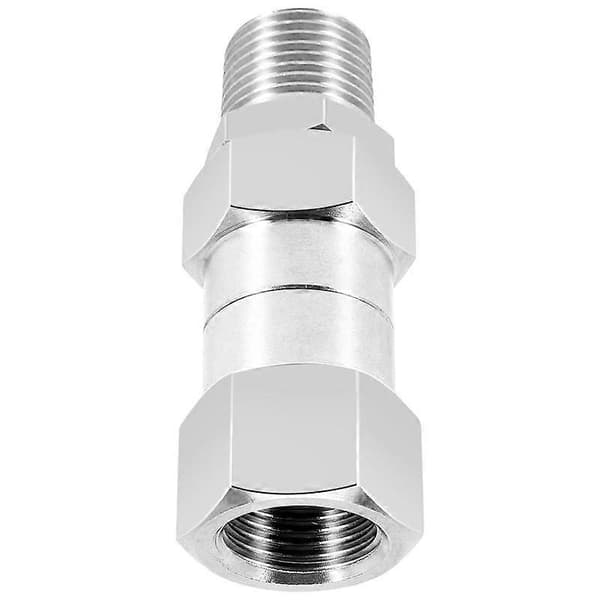 Trykvaske Sving, 3/8 Tommer NPT Han-Gevind Fitting, 4500 PSI, til Trykvaske (Rustfrit Stål)