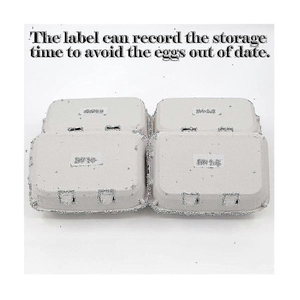 30 Stykker Eggkartonger i Papir For Kyllingegg Massefiberholder Bulk Holder 6 Egg Gårdsmarked Xinda