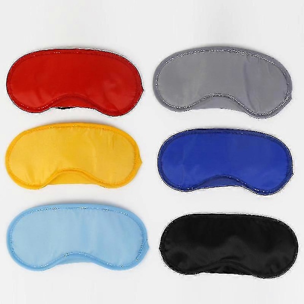 99% Polyester Mörkläggningsbindel Flyggåva Sömn Färgspel Expandera Rese Ögonmask