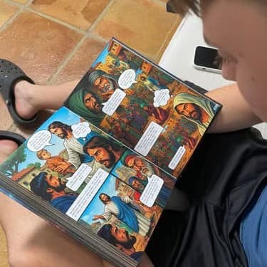 The Comic Bible (Comic Bible Action Illustration Gift)