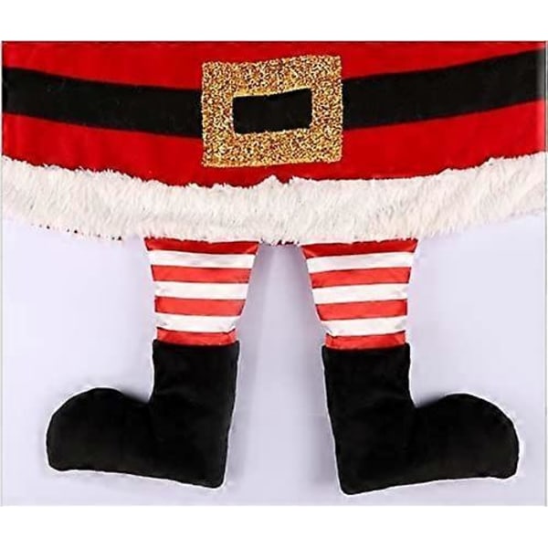 Juletræstæppe, 3D Julemand Alf Claus