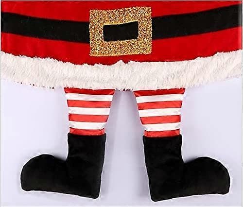 Juletreskjørt, 3D Julenisse Elf Claus
