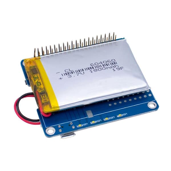 UPS HAT Board for Raspberry Pi 3B+ Litiumbatteri Utvidelseskort