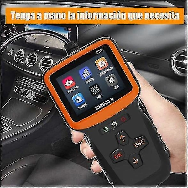 Skanneri Starts Elm327 Auton Obd2 Yleismoottori Z