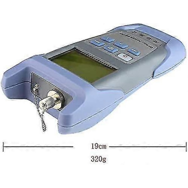 Fiberoptisk fotometer optisk kabeltester fiberoptisk tester -70 Dbm til +10 Dbm