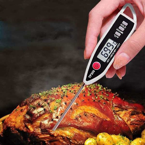 2 st Kötttermometer, Digital Instant-Läsning Kötttermometer, Kök, för Grill, Mjölk, Kaffe, etc