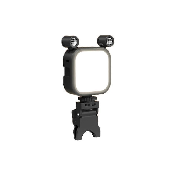 Mini Clip-on Mobiltelefon Udfyldningslys LED Lys Selfie Live Video Lys RGB 2500K-9000K med Mikrofon Udfyldningslampe