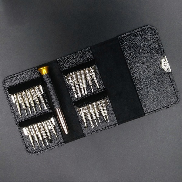 25 i 1 Multifunktionel Skruetrækker Sæt Elektronik Reparation Magnetisk Driver Bits Sæt til Elektronik Briller til Xbox Modding