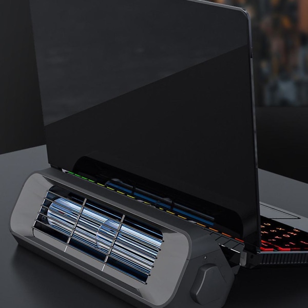 Notebook Cooler kannettavan tietokoneen jäähdytyslevyteline Speed ​​Gaming -kannettavalle tablet-puhelimelle