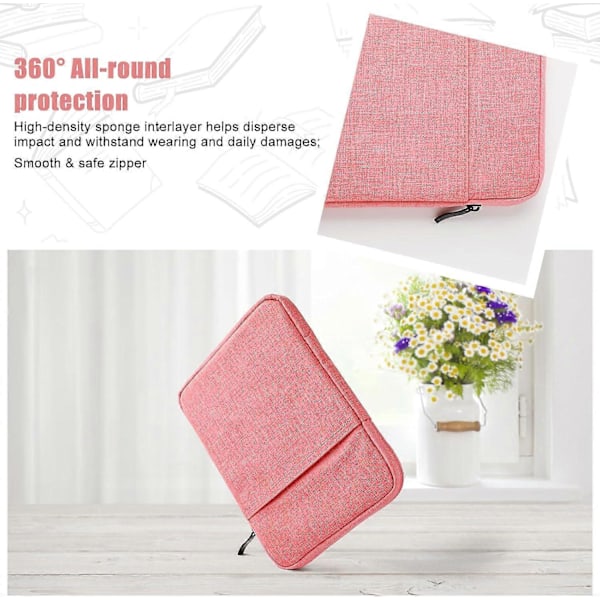 E-Reader Sleeve til Kindle 6-7 Tommer Enhed, Ereader Beskyttende Pose Tablet