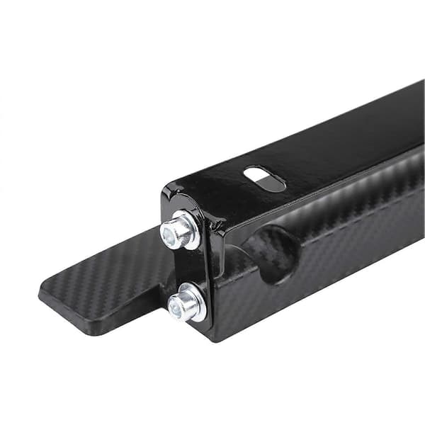 Universal Justerbar Carbonfiber Bil Nummerplade Rammeholder Beslag