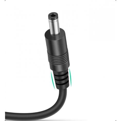 5521 DC strømkabel (3 meter), 18 AWG, 5,5 mm x 2,1 mm, han-til-han, til LED, CCTV, bil, skærm osv., 10 m