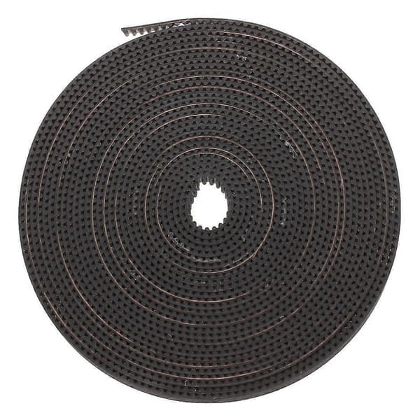 5 Meter GT2 2mm Stigning 6mm Bred Timing Belt for 3D Printer CNC Dedikert